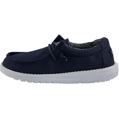 Hey Dude Boy's Wally Youth Multiple Colors | Boy’s Shoes | Boy's Lace Up Loafers | Comfortable & Light-Weight