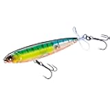 Yo-Zuri 3DB Prop Floating Lure, Prism Shad, 3 1/2-Inch