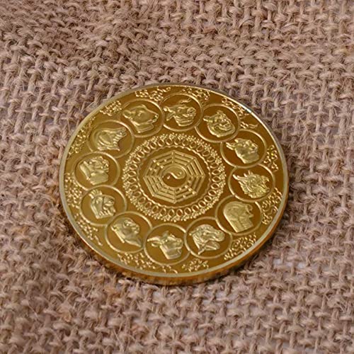 Yakin Shop Phoenix From The Ashes Twelve Chinese Zodiac Challenge Coin,Gold #TOP4