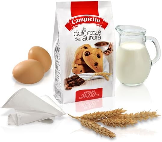 Campiello Le Dolcezze dell'Aurora Gocce Chocolate, 8 Ounce (Pack of 6)