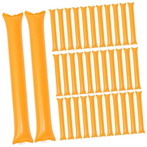 TOYZFRIENDY 40 Piezas Unidades Palos Inflables para Animar Fiesta Palos de Aplausos Ruidosos de Plástico Duradero Accesorios Hinchables para Eventos Deportivos y Celebraciones