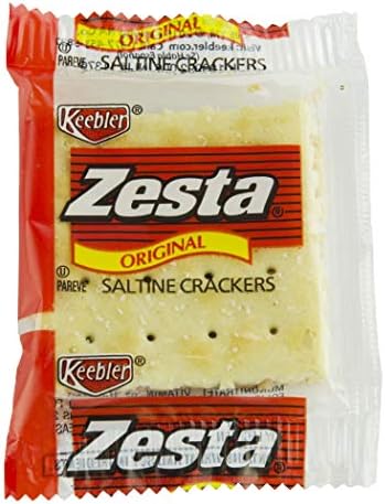 Keebler, Zesta, Saltine Crackers, Original, Single Serve, 0.20 Oz(Pack of 300)