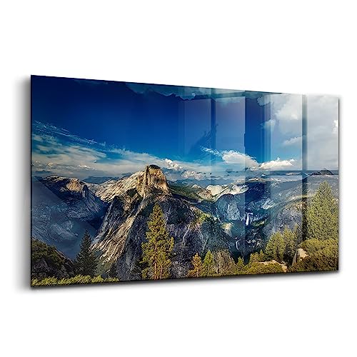 Innovante wallart peinture sur verre Wallfluent design coloré grand format