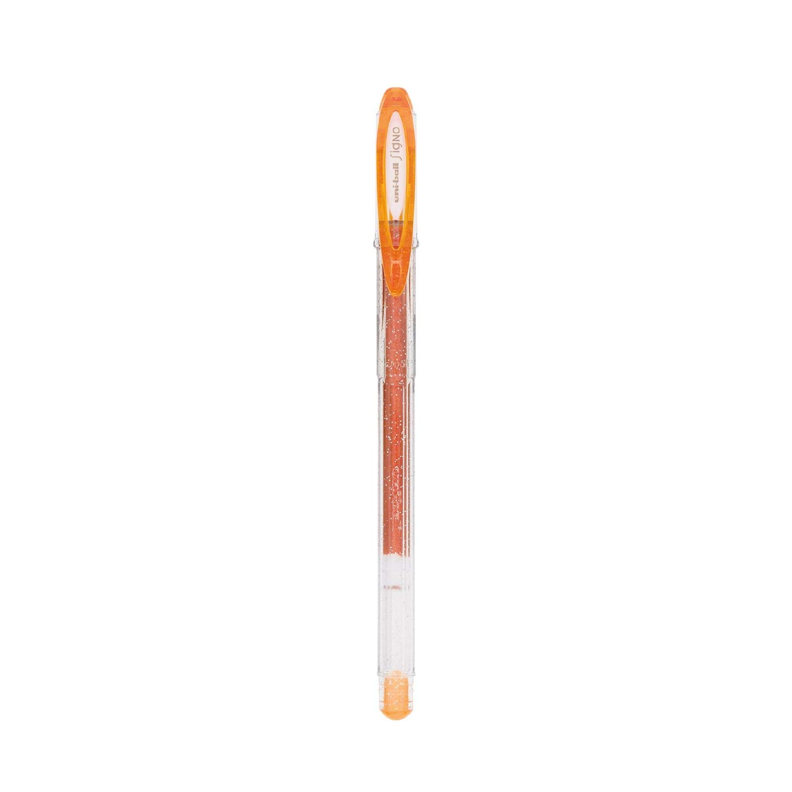 Uni-ball Mitsubishi Pencil – 8 bolígrafos de tinta de gel Signo – Colores con purpurina – Punta de 1 mm – Escritura grande – Patines creativos para cartería y ocio creativo