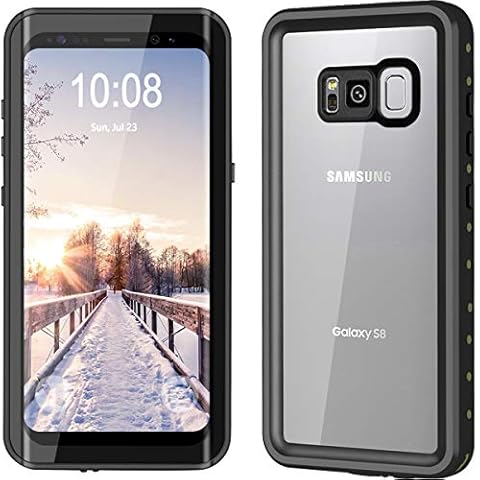 Galaxy S8 Waterproof Case, YMCCOOL Full Protective Shock/Snow/Dirtproof With IP68 Certified Waterproof Case for Samsung Galaxy S8 5.8inch Cover