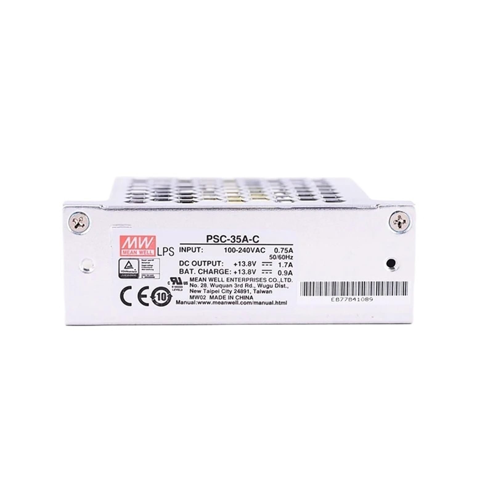 1 x seria PSC-35 DC13.8V DC27.6V 35W Pojedyncze wyjście z ładowarką (funkcja UPS) Zasilacz PCB (PSC-35A)