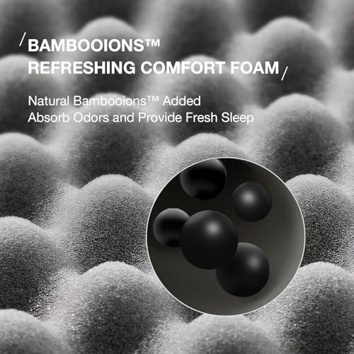 Novilla 12 Inch Twin Size Memory Foam Mattress with Cooling Gel for Pressure Relief - Medium Plush Twin Bed Mattress in a Box