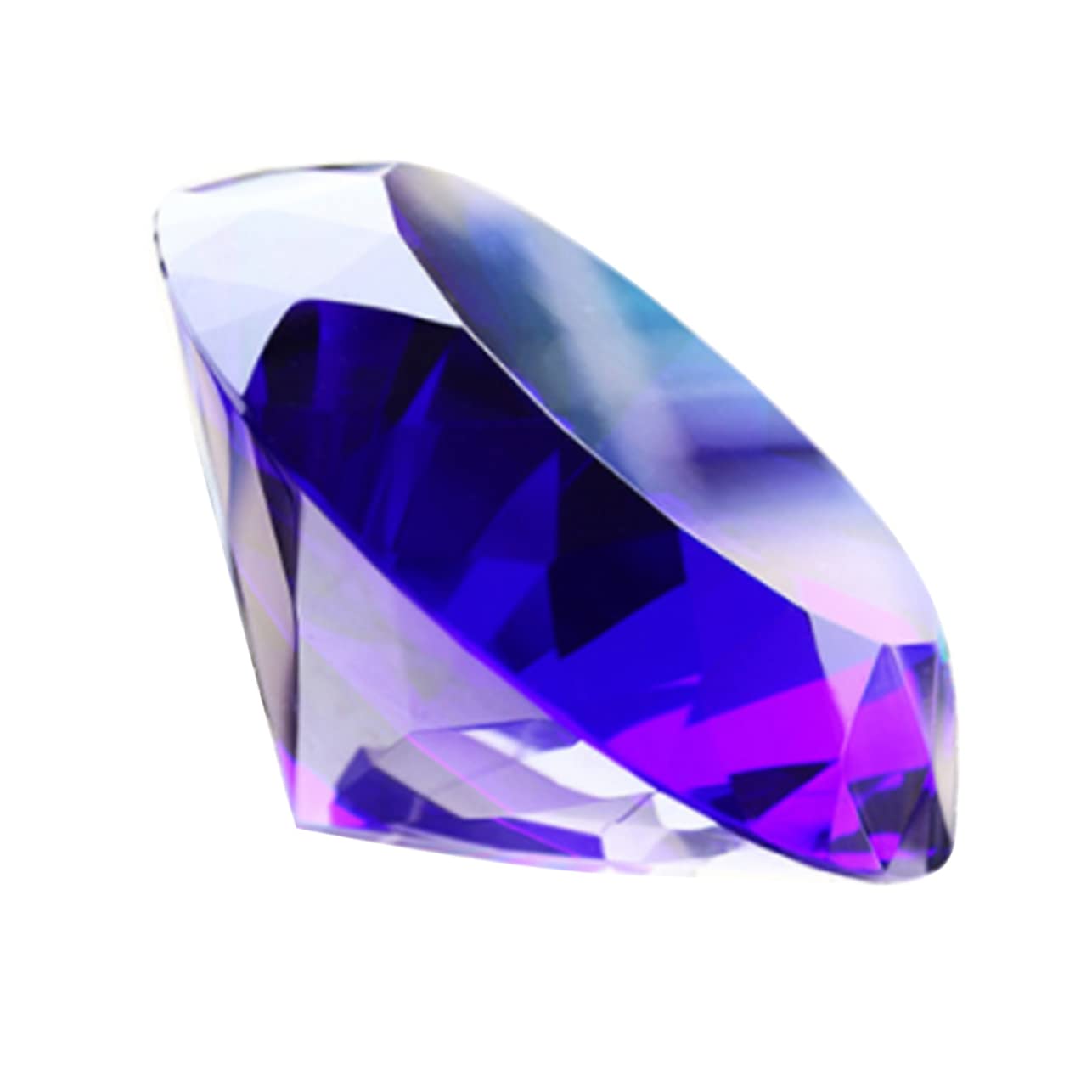 Yardwe Wedding Diamonds Decor Diamond Paperweight Wedding Diamond Gems Craft Diamond Table Large for Flowers Diamond Scatter Crystals For Women Red Crystal 100mm