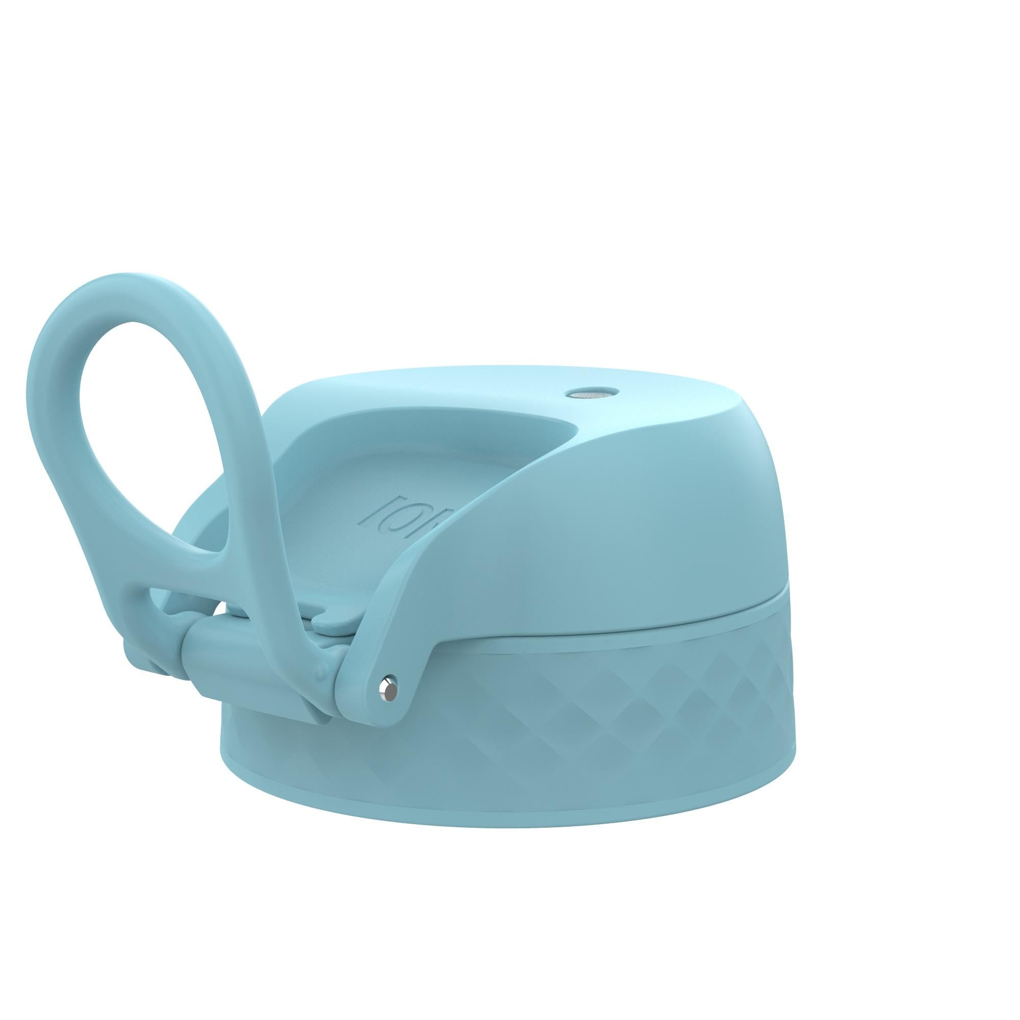 ION8 Zapasowa Pokrywka Butelki na Wodę OneTouch 2.0, Szybkie Otwieranie Jednym Dotknięciem, Uniwersalna Pasuje do 750ml/920ml/1000ml/1200ml, Duży, Tworzywo Sztuczne, Alaski Niebieski