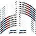 Produktbild Motorrad-Reflective-Abziehbilder Räder Moto Rim Aufkleber Dekoration Styling Schutz Felgenaufkleber for Yamaha T MAX anhuidsb (Color : 260095)