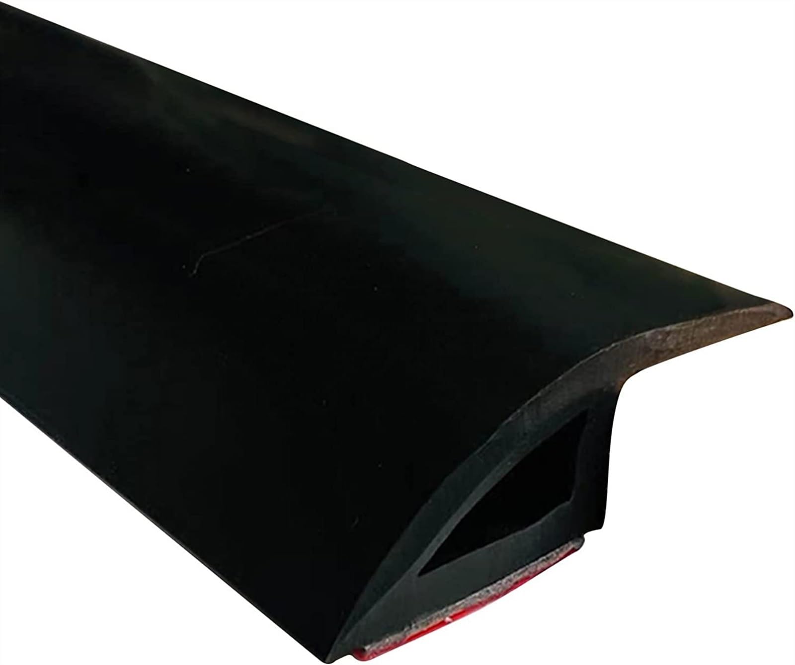 KEuLen Profilo di Transizione, Striscia di Soglia, Striscia Leggera for Bordi del Pavimento, for Moquette, Laminato/Legno e Piastrelle, Incluse Strisce autoadesive(Black)