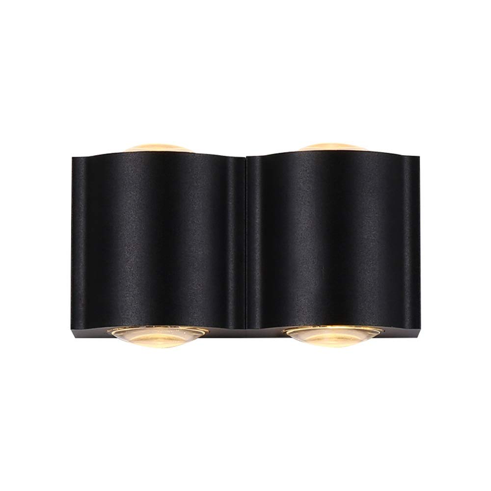 Lanterne murale moderne applique extérieure LED pour colonne de jardin et balcon