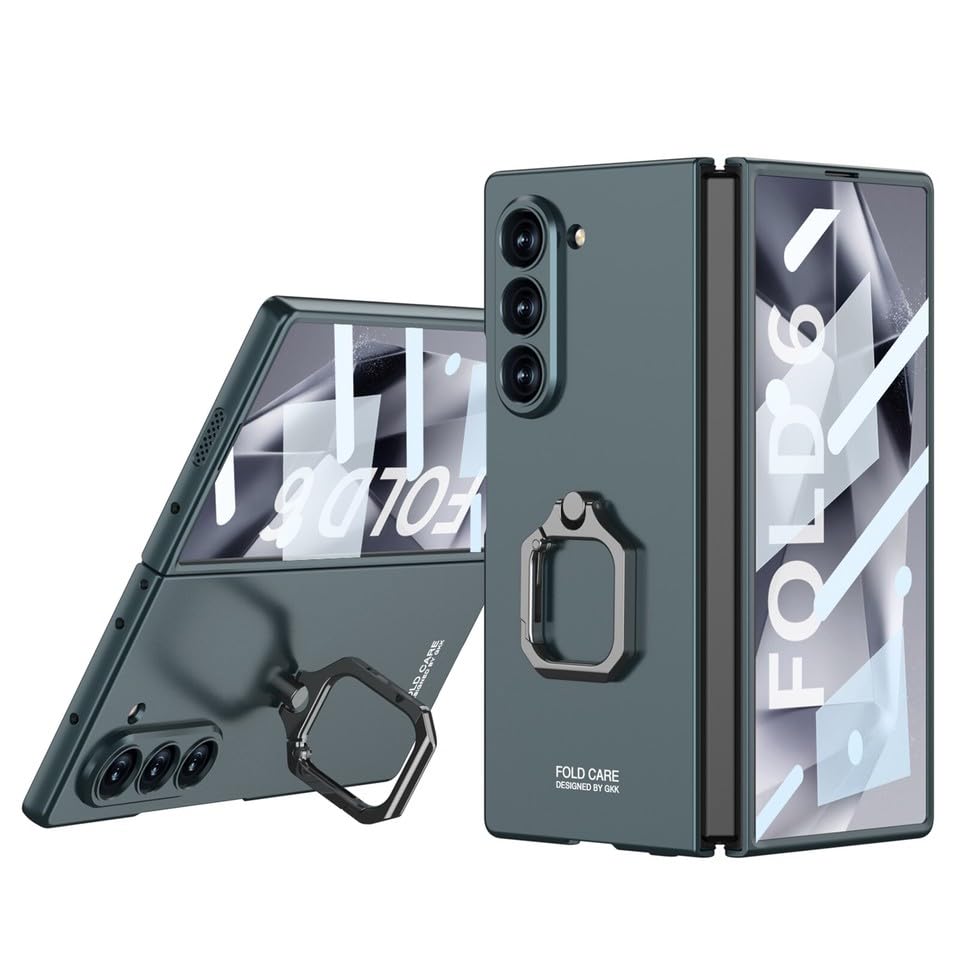 Coque compatible Samsung Galaxy Z Fold 7 étui protection film écran vert