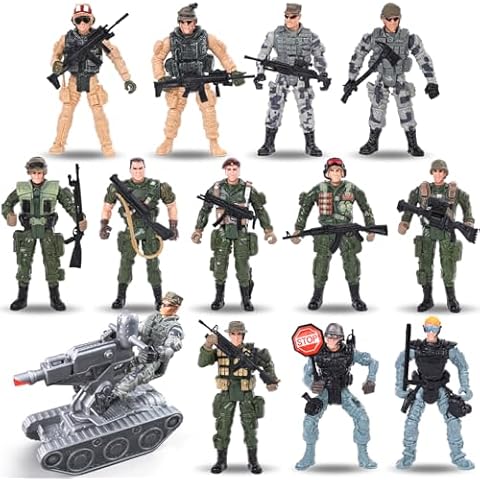 LovesTown 13PCS Military Action Figures Set Cover