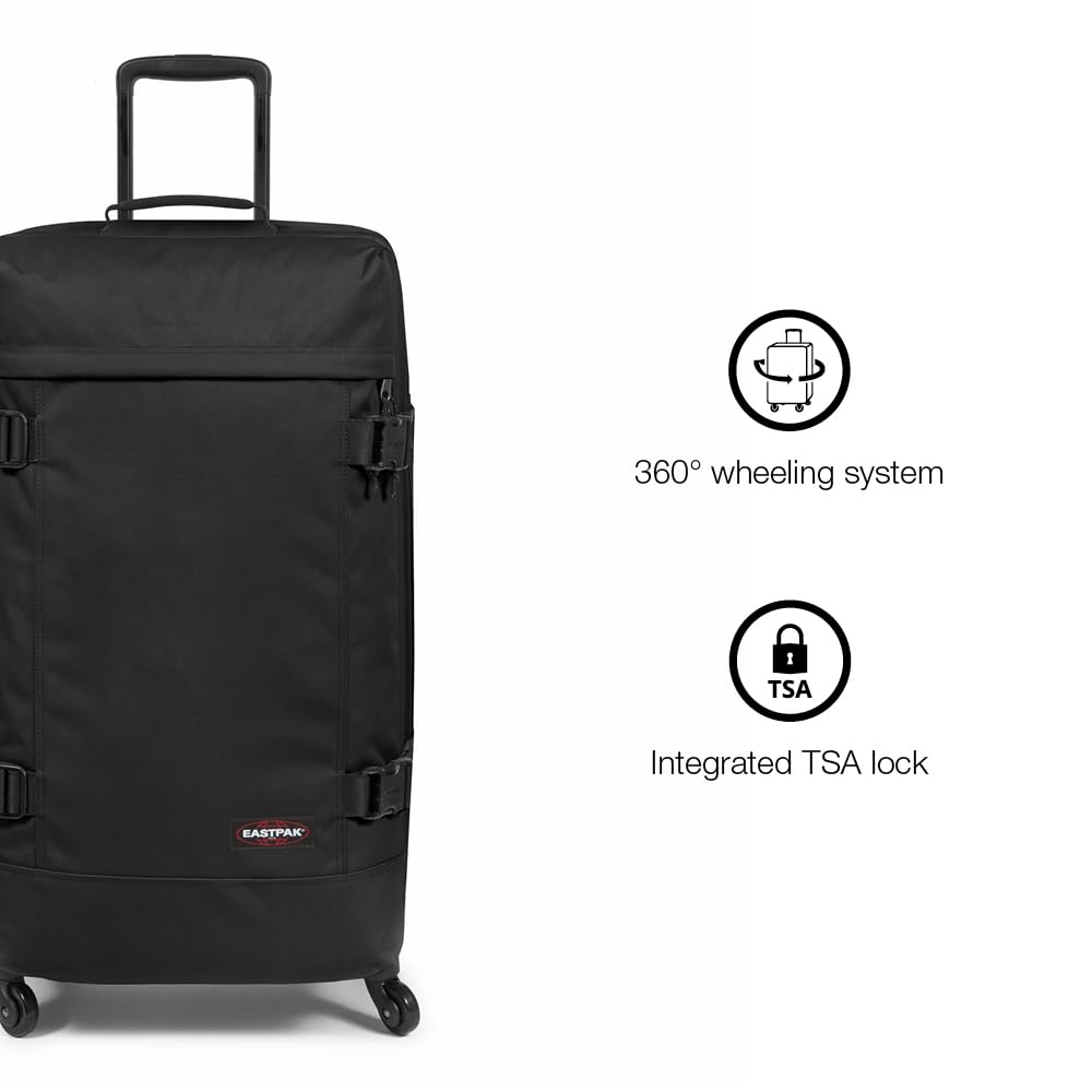 Eastpak TRANS4 L Valise, 75 x 41 x 28 cm, 80 L - Black (Noir)