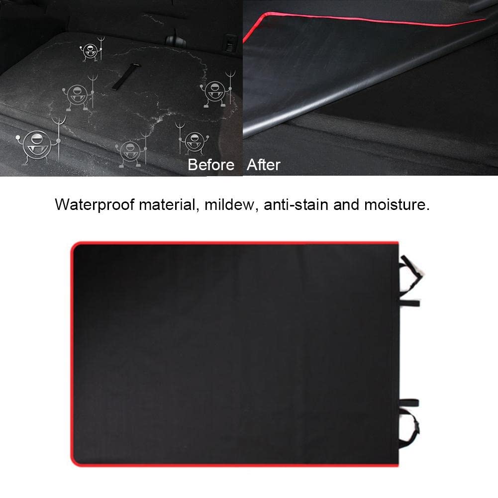 Alfombrilla Antideslizante Almohadilla Maletero Almohadilla Cuero Caja Trasera Tela Oxford Alfombrilla Maletero Fundas Asiento Almohadilla Trasera Manta Protector Maletero
