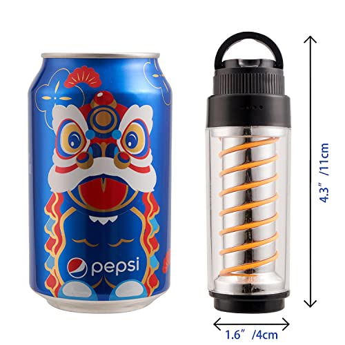 3Hq Camping Lantern Rechargeable With Warm Light, 7 Modes To Adjust Brightness Flashlight Lantern Combo For Outdoor And Indoor #TOP6