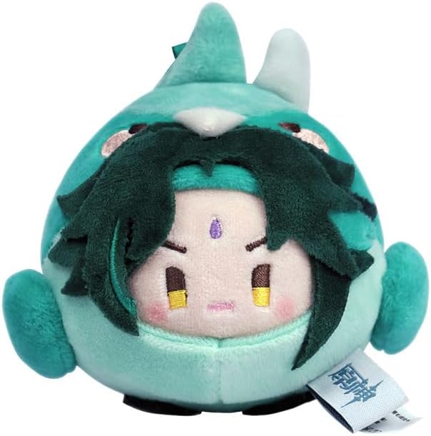 GENSHIN IMPACT Teyvat Zoo Themed Plushie Keychain - Xiao