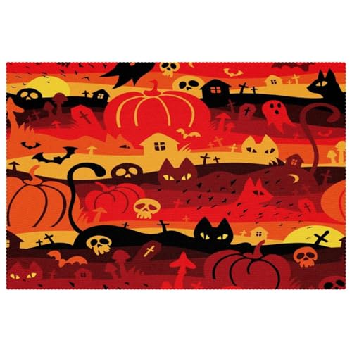 Set de table Halloween pour protéger et décorer votre table