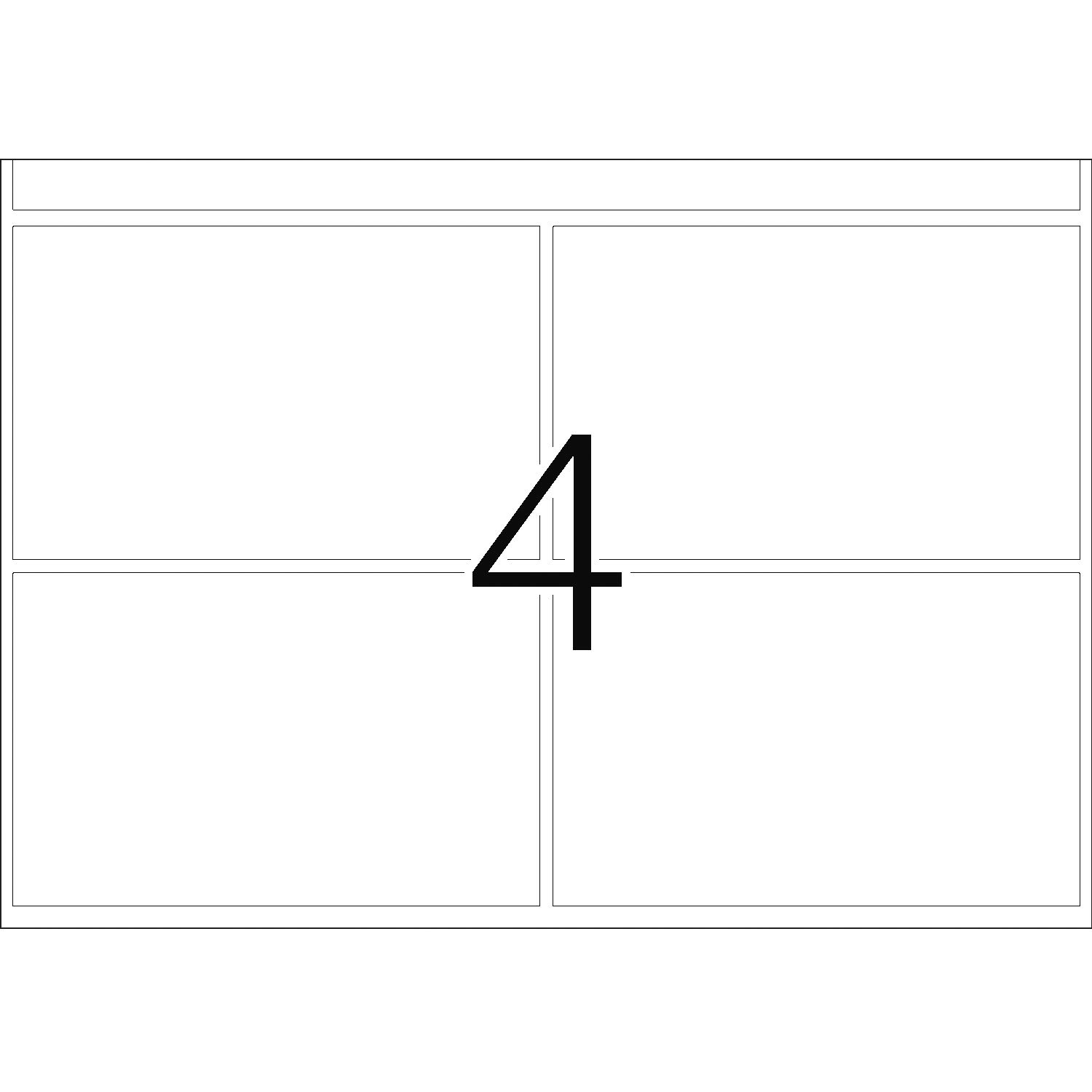 Herma Etiquettes Autocollantes Dp1 52X82 Mm Blanc,