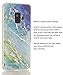 SPEVERT Galaxy S9 Case,Samsung Galaxy S9 Case,Marble Pattern Hybrid Hard Back Soft TPU Raised Edge Ultra-Thin Shock Absorption Slim Protective Cover Case for Samsung Galaxy S9 2018 - Green
