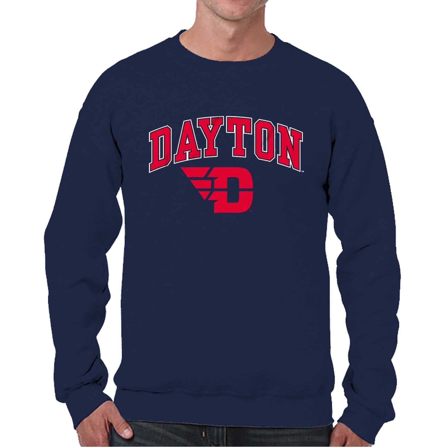 NCAA College Sweatshirt Fleece Crewneck Pullover for Men and Women