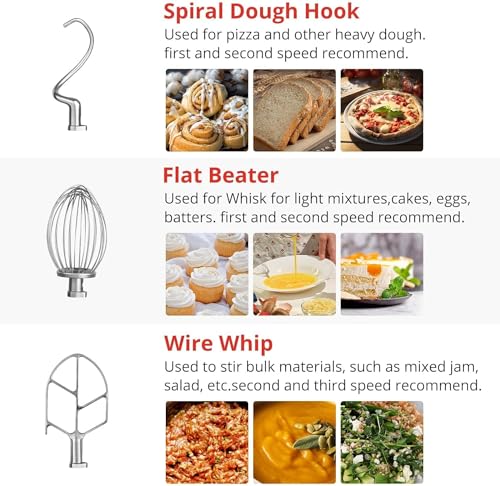 Commercial-Stand-Mixer-15Qt-Heavy-Duty-Electric-Food-Mixer-Commercial-Mixer-600W-with-3-Speeds-Adjustable-130233415RPM-Stainless-Steel-Bowl-Dough-Hook-Whisk-Beater-Perfect-for-Bakery-Pizzeria
