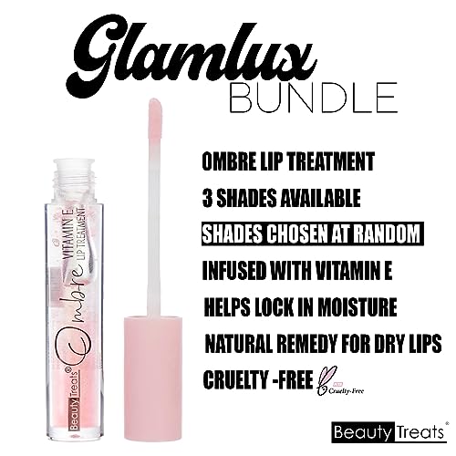 Beauty Bundle Mystery Makeup Sets Kitty Twinkle Eyes Patches, Amorus Matte Sweet Blush Stick, All Day Setting Spray & Beauty Treats Ombre Lip Treatment Gifts - Image 4