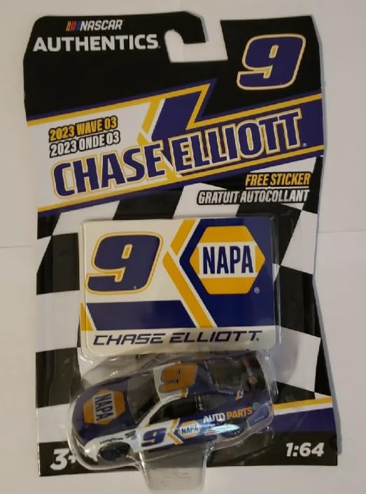 MatchboxNascar Authentics Chase Elliott 2023 Wave 3