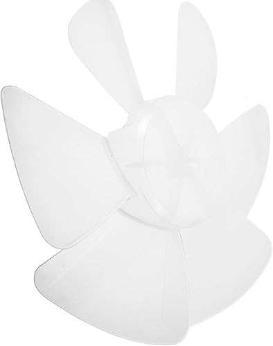 Mini ventilador de plástico hojas de repuesto con 6 hojas de 10 pulgadas, pequeña hoja de ventilador de pie, suministro de parte de ventilador