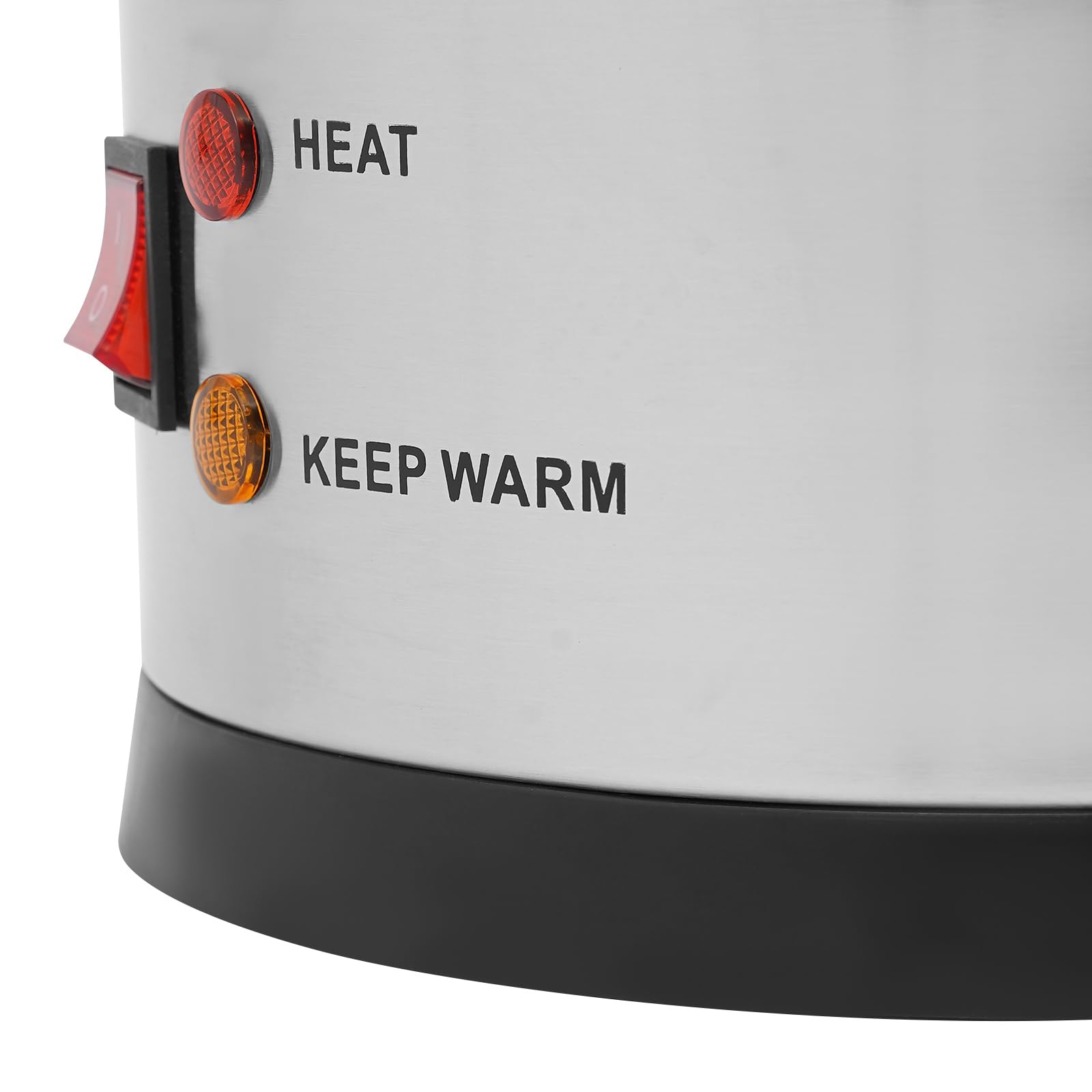 HuKaiL 8 l do topienia wosku, garnek do topienia wosku ze stali nierdzewnej 30-110°C z termostatem i przełącznikiem jednym przyciskiem, urządzenie do topienia wosku sojowego, wosku parafinowego, wosku