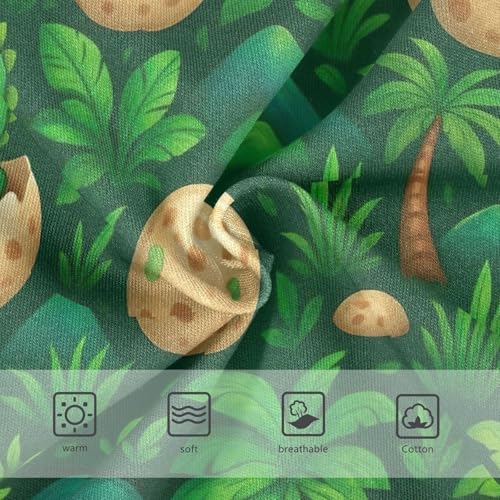 Joisal Cute Green Dinosaurs Eggs Toddlers Underwear Floral 2t Cotton Cute Panties Girl Cartoon Underpants Briefs3