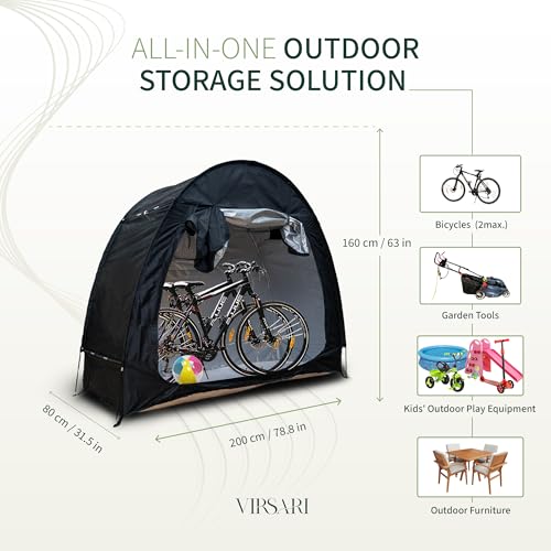 Virsari HS-OT02 Outdoor Bike Storage thumb #2