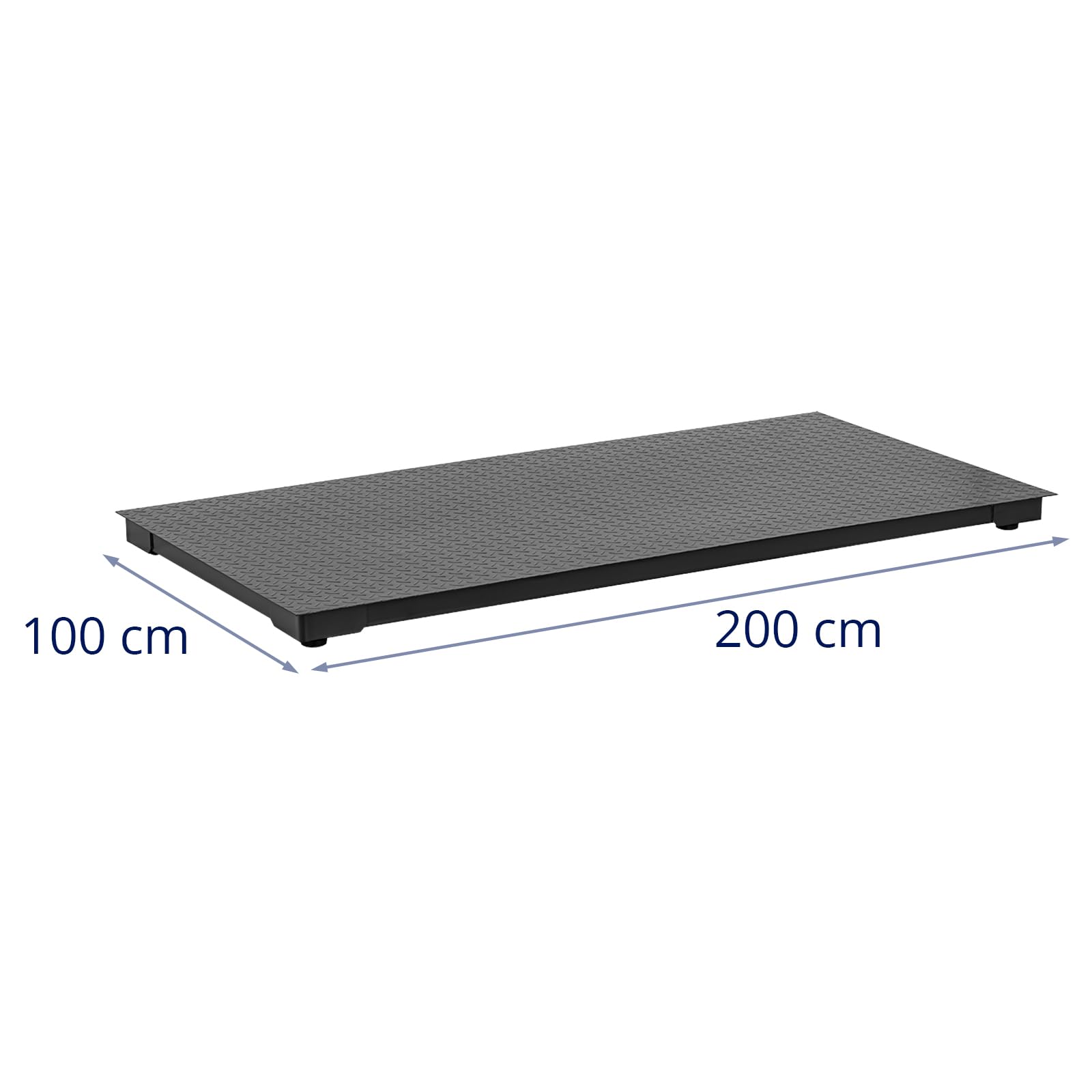 Steinberg Systems SBS-PS-100 Bilancia per animali 1,5 t / 2 kg LCD / LED Bilancia per bestiame Bilancia per uso veterinario Bilancia digitale Bilancia pesa pacchi