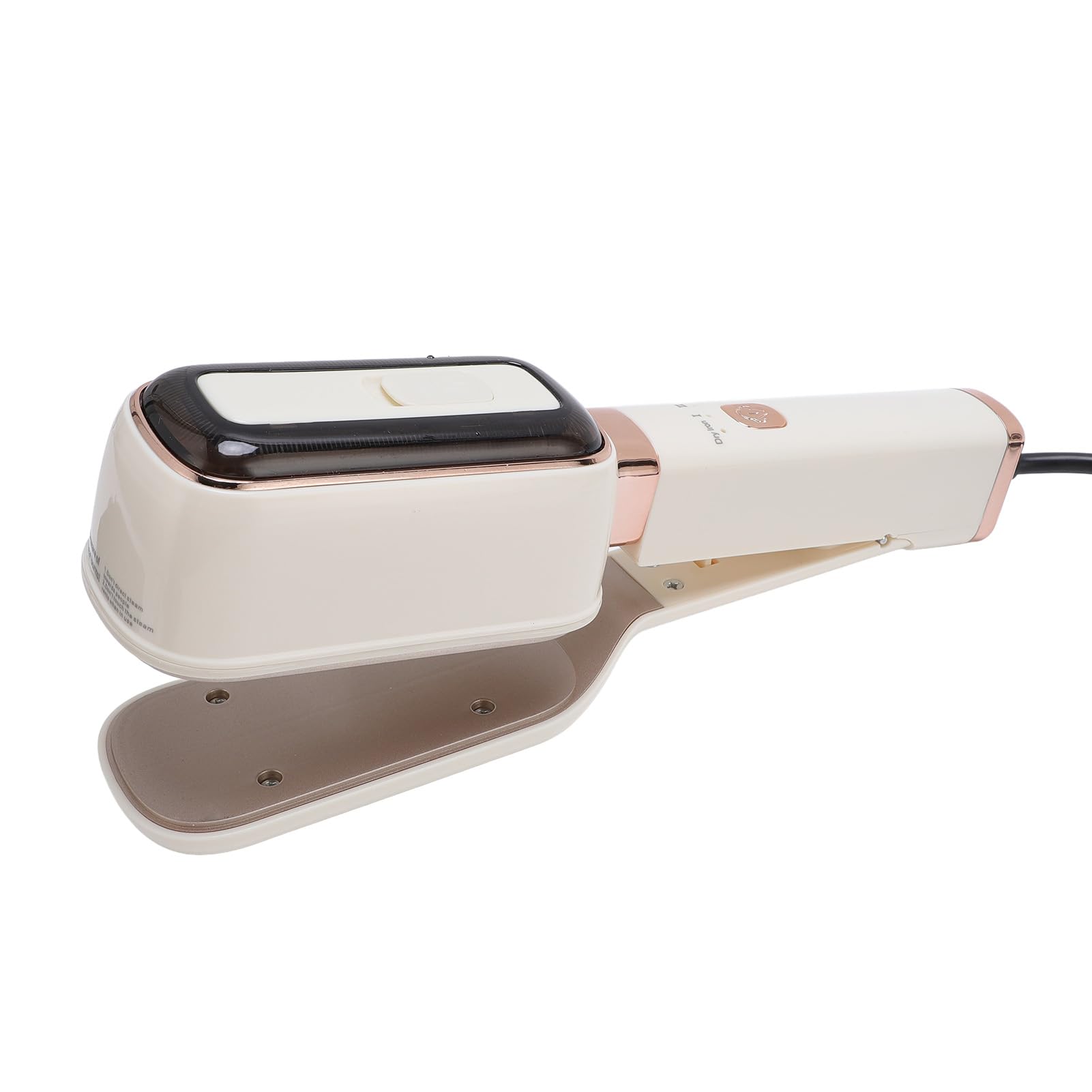 ZIZEV Travel Steam Iron Combo, Portable Mini Wet Dry 2 Use 1000W for Clothes 15S Fast Heat 180° Flip Handle - Handheld Garment Wrinkle Remover, Large Water Tank, Compact Design (US