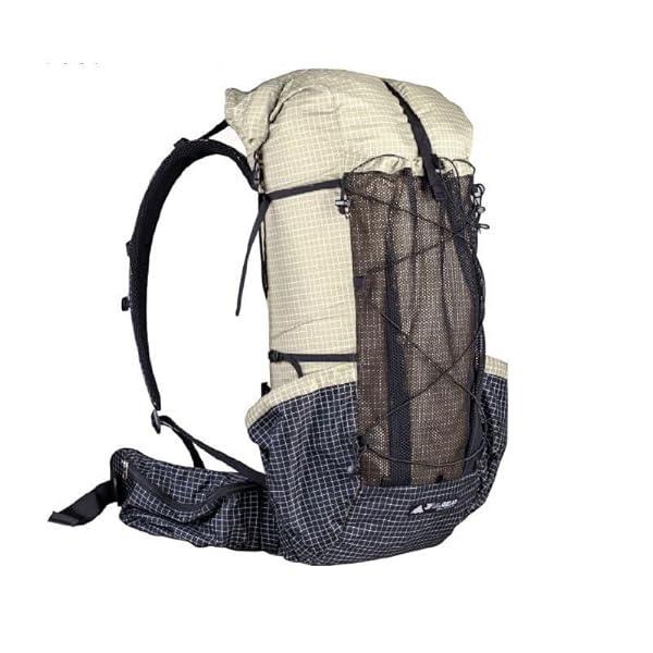 Acqorad 3F UL GEAR QiDian Pro UL 46+10L Backpack Outdoor Climbing Bag Camping Hiking Bags UHMWPE ultralight (beige)