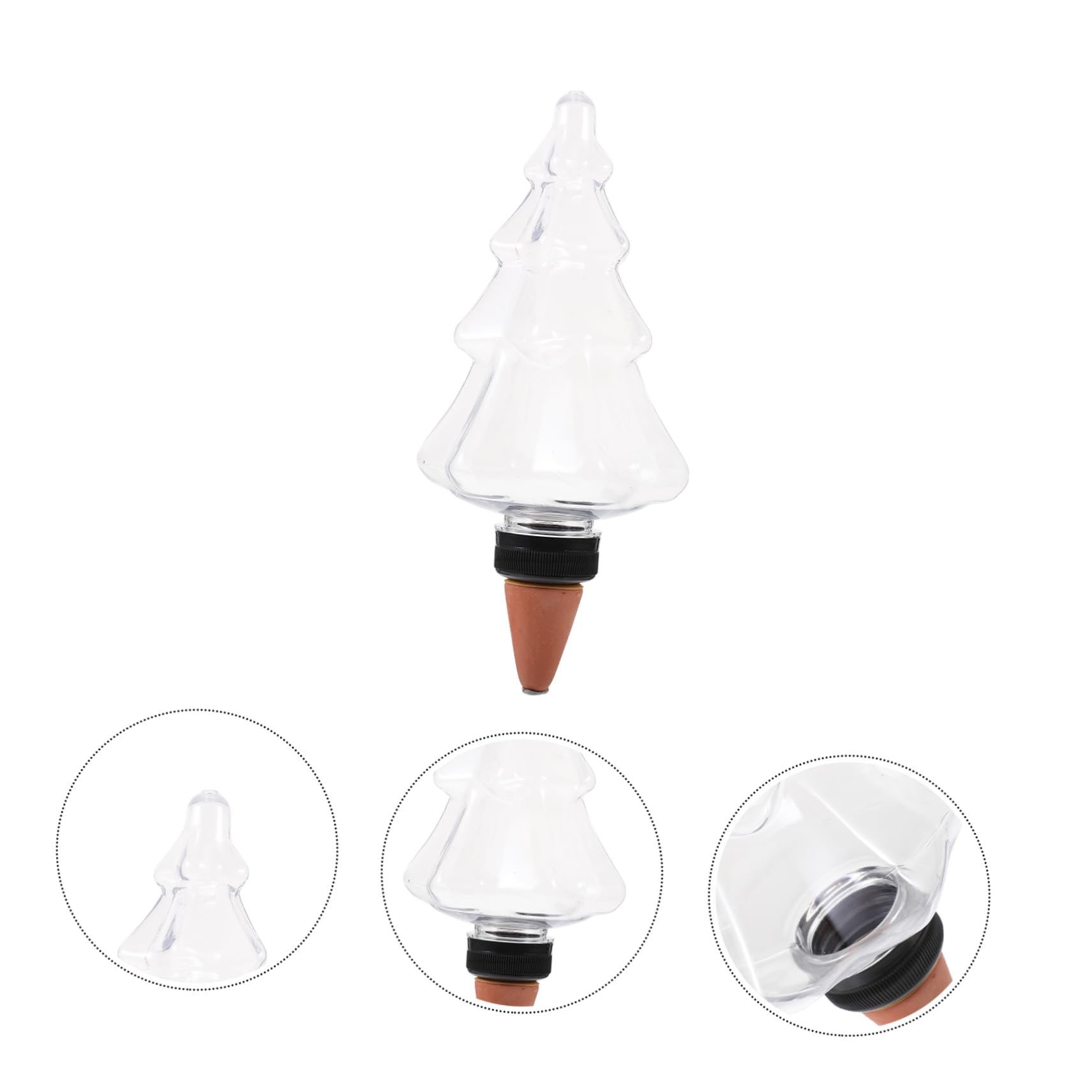 GALPADA Creative Self Watering Device Christmas Tree Shaped Waterer for Use Automatic Watering Tool for for Lovers