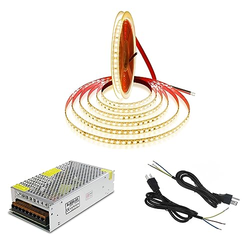 Cinta LED ALITOVE 20m 2400 LEDs Blanco Cálido 24V 10A miniatura 1