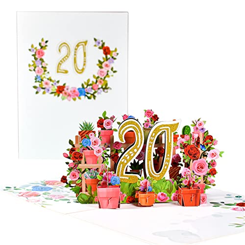 花記念日カードセット花装飾カードストック用品誕生日結婚式フェスティバルメッセージ結婚記念日面白い