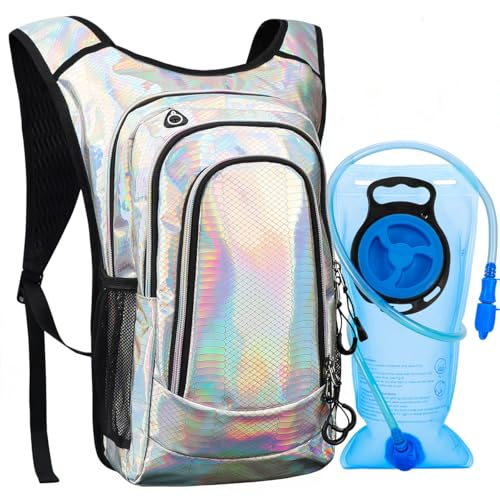 Hydration-Backpack-Festival-Rave-Hydration-Pack-Water-Backpack-with-2L-Hydration-Bladder-Rave-Backpack-Hydration-Pack-Hydropack-Hydro-for-Hiking-Biking-Festivals-Raves Hydration Backpack, Festival Rave Hydration Pack, Water Backpack with 2L Hydration Bladder, Rave Backpack Hydration Pack Hydropack Hydro for Hiking, Biking, Festivals, Raves - Image 1