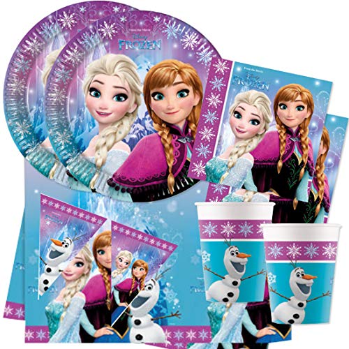 IRPot - KIT N 37 COORDINATO TAVOLA COMPLEANNO FROZEN + KIT...