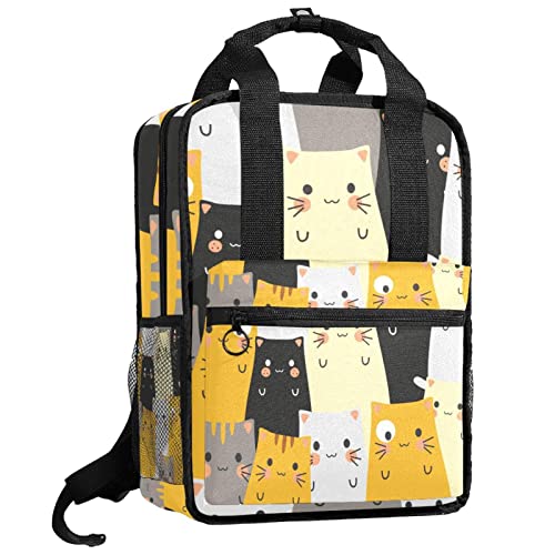 Sac à dos pour garçon réglable pour éviter le mal de dos motif forêt