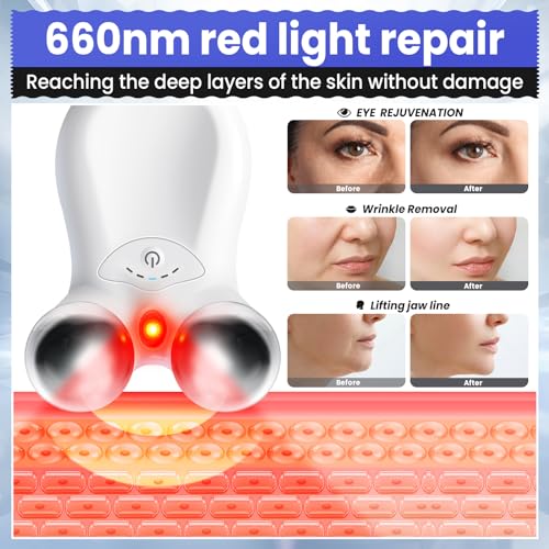 Gunfay GUNFAY-O1 Microcurrent Facial Device,Latest Red Light Technology,Enhances The Ability To Lift The Face And Tighten The Skin,Usb Red Light Device thumb #3