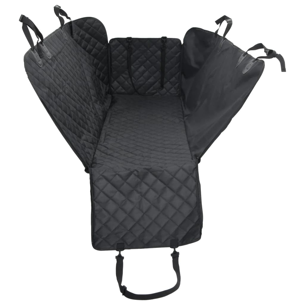 Funda para asiento de coche para perros, protector de asiento trasero universal antideslizante y antiarañazos, hamaca para mascotas de tela Oxford 600D, 137x46x50 cm, 4 capas, para perros medianos y g