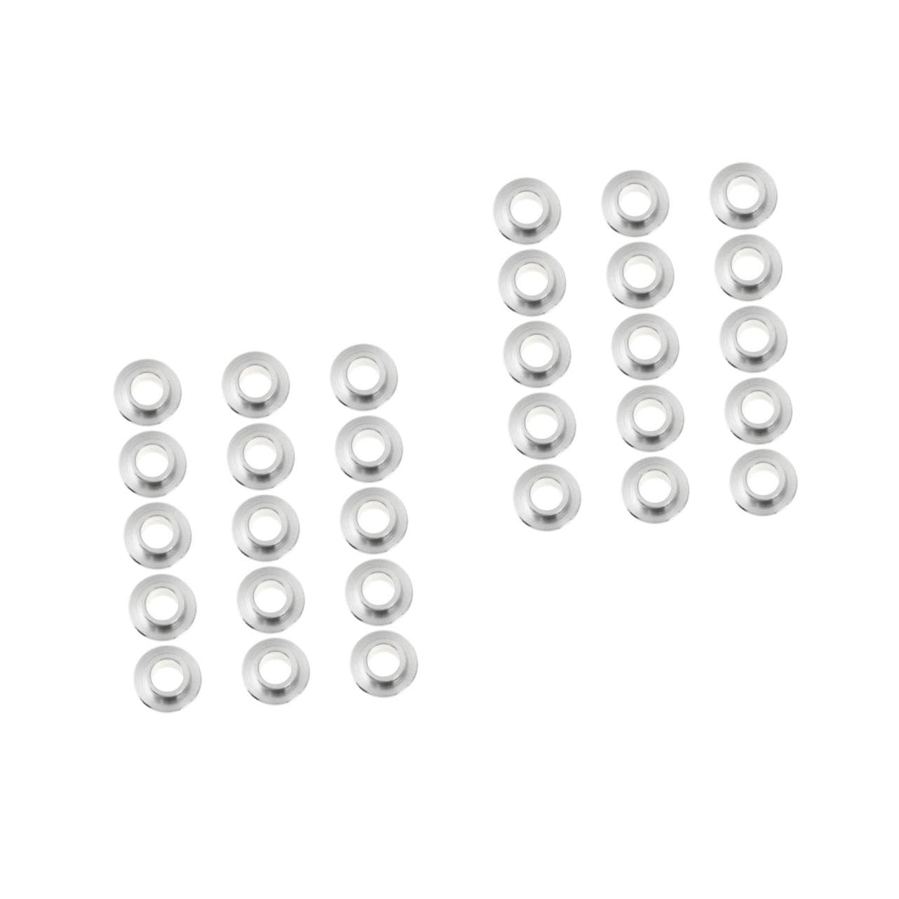 POPETPOP 2sets Sturdy Wheel Bearings for Inline Skates Skateboards Universal Skateboard Bearings Easy Installation 15pcs*2