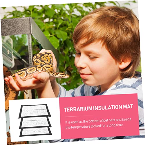 Alfombrilla térmica reflectiva para reptiles 9 pcs miniatura 6