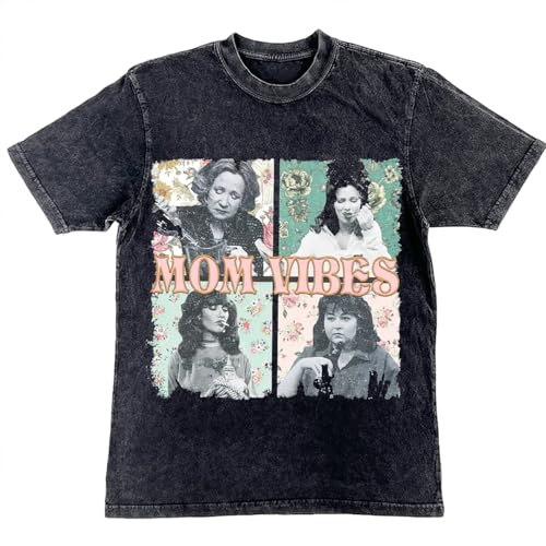 Bellelement Vintage 90s Mama Vibes T-Shirt Graphic T Shirt Mama Shirts L Black