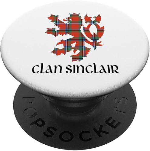 Clan Sinclair Tartan Scottish Family Name Scotland Pride PopSockets Standard PopGrip