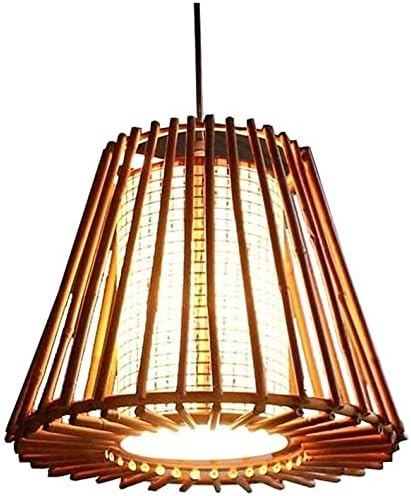 OSCCAR Hanglamp Keuken Creatieve Hand-geweven Rieten Bamboe Kroonluchter Ronde Lamp Zuidoost-Azië Landstijl Plafondlamp Living Restaurant Slaapkamer Balkon Bar Club Cafe Garden Bamboe Lamp