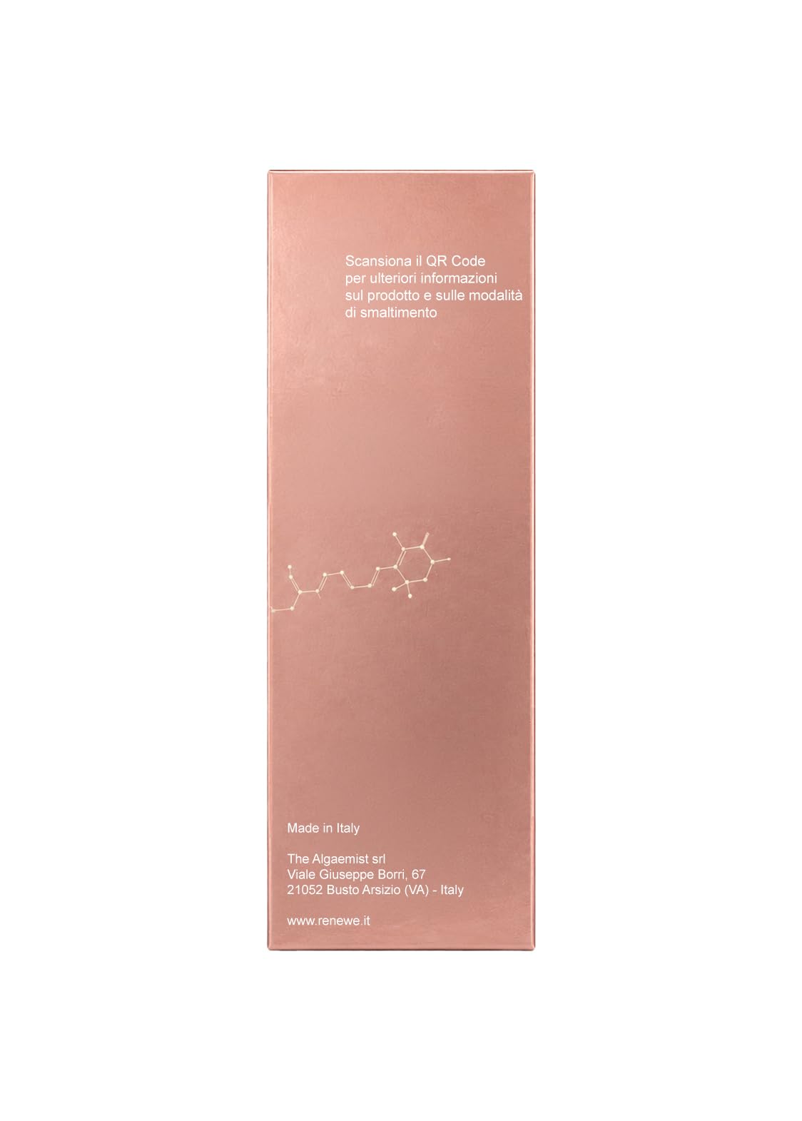 REFILL Renewè MY.SERUM, Siero Viso Astaxantina Pura SPF 30 Antiage Antiossidante - Protegge, Idrata e Rimpolpa - Con peptidi Vitamina C ed E - 30 ml